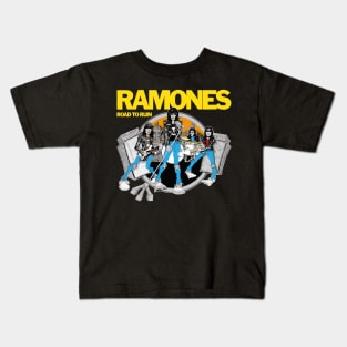 Ramones Band's Live Fury High Energy Performances Kids T-Shirt